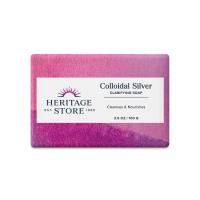 Heritage Store Colloidal Silver Clarifying Bar Soap 3.5 oz.