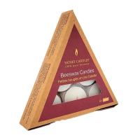 Honey Candle Co. Tea Lights Triangle Pearl Pack 6 count