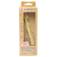 Jack n' Jill Kids Silicone Toothbrush Stage 2 (12 to 24 months) Toothbrush
