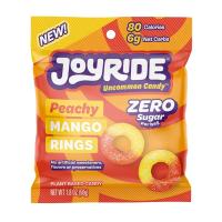 Joyride ZERO Peachy Mango Rings 1.8 oz. bag