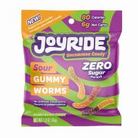 Joyride ZERO Sour Gummy Worms 1.7 oz. bag