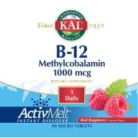 Kal B-12 Methylcobalamin ActivMelt 90 count