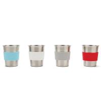 Stainless Steel Kids Cups Set of 4, 8 oz.