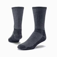 Maggie's Organics Wool Mountain Hiker Socks Solid Dark Grey, M