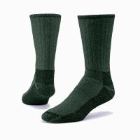 Maggie's Organics Wool Mountain Hiker Socks Solid Dark Forest, M