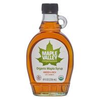 Maple Valley Cooperative Amber & Rich Organic Maple Syrup 8 fl. oz.