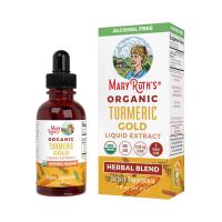 MaryRuths Organic Turmeric Gold Herbal Liquid Drops 1 fl. oz.