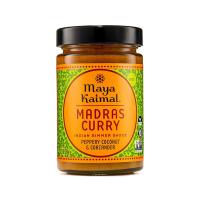 Maya Kaimal Madras Curry Indian Simmer Sauce 12.5 oz. jar