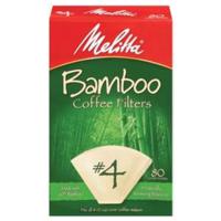 Melitta Bamboo #4 Cone Coffee Filters #4 Cone