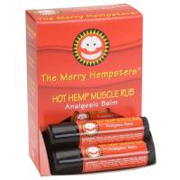 The Merry Hempsters Hot Hemp Muscle Rub Display