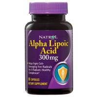 Natrol Alpha Lipoic Acid Capsules 300 mg 50 count