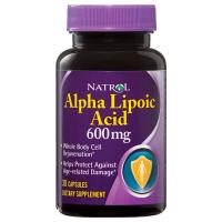 Natrol Alpha Lipoic Acid Capsules 600 mg 30 count