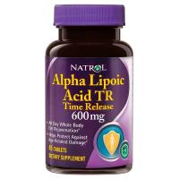 Natrol Alpha Lipoic Acid Time Release Tablets 600 mg 45 count