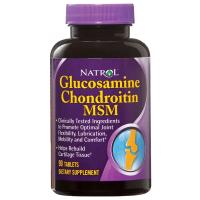 Natrol Glucosamine, Chondroitin & MSM Tablets 90 count