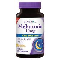 Natrol Melatonin Fast Dissolve Citrus Tablets 10 mg 100 count