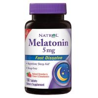 Natrol Melatonin Fast Dissolve Strawberry Tablets 5 mg 150 count