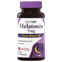 Natrol Melatonin Fast Dissolve Strawberry Tablets 5 mg 90 count