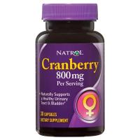 Natrol Cranberry Capsules 430 mg 30 count