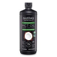 Nutiva Organic Unflavored Liquid Coconut Oil MCT Oil from Coconut 32 fl. oz.