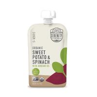 Serenity Kids Organic Sweet Potato and Spinach Baby Food Pouch 3.5 oz