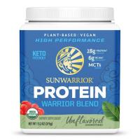 Sunwarrior Unflavored Warrior Blend Protein Powder 13.2 oz