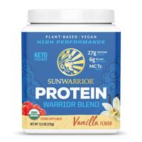 Sunwarrior Vanilla Warrior Blend Protein Powder 13.2 oz