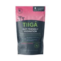 Tiiga Raspberry Lemonade Gut Friendly Hydration 6 (0.46 oz.) packs