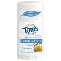 Tom's of Maine Apricot Long Lasting Deodorant Stick 2.25 oz.