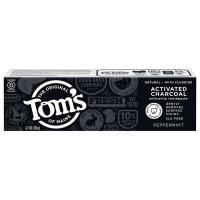 Tom's of Maine Charcoal Peppermint Anticavity Fluoride Toothpaste 4.7 oz.