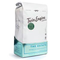 Twin Engine Coffee Organic Estate Breakfast Whole Bean Coffee 14 oz.