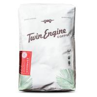 Twin Engine Coffee Organic Espresso Whole Bean Coffee Pack 14 oz.