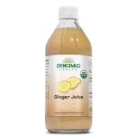 Dynamic Health Organic Ginger Juice (Glass) 16 fl. oz.
