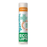 Eco Lips Medicinal Mint Premium Lip Balm 0.15 oz.