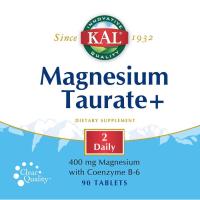 Kal Vitamins Magnesium Taurate 90 count
