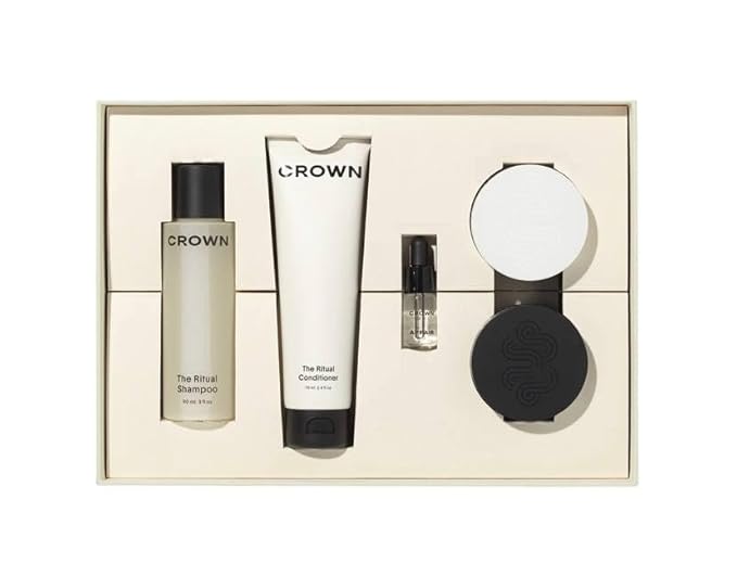 Crown Affair The Complete Mini Ritual - a mini-sized version of the complete haircare set