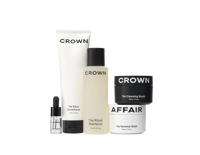 Crown Affair The Complete Mini Ritual - a mini-sized version of the complete haircare set