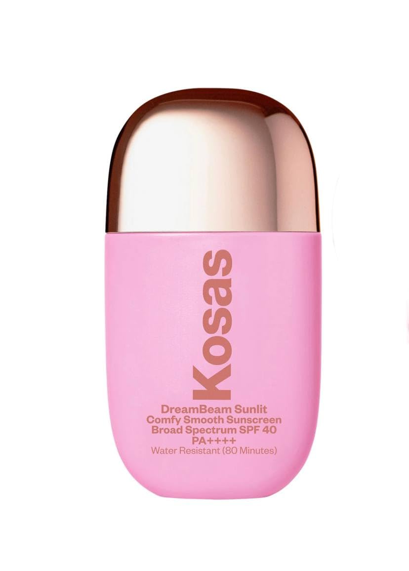 Kosas DreamBeam SPF 40 PA++++ Mineral Sunscreen - Sunlit (Golden Glow)