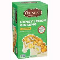 Celestial Seasonings Honey Lemon Ginseng Tea 20 tea bags